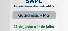 Câmara Municipal de Guaranésia receberá a Oficina Interlegis – SAPL, um curso voltado à modernização e eficiência do processo legislativo.